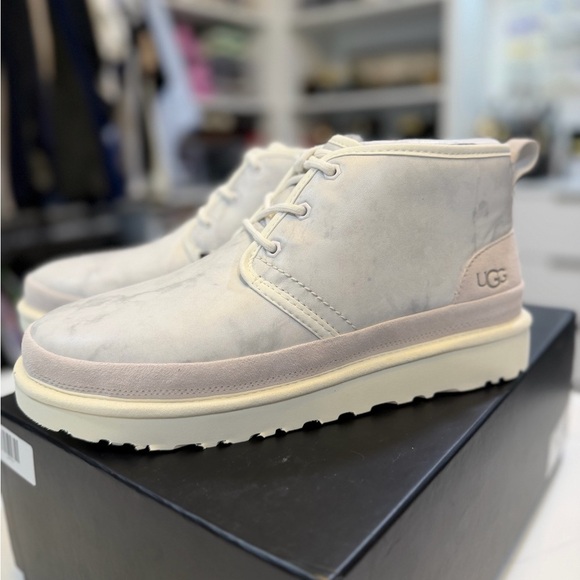 UGG Neumel Extra Butter Marble Suede Boots main image 7